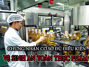 Thủ tục xin cấp giấy phép vệ sinh an toàn thực phẩm tại Nghệ An